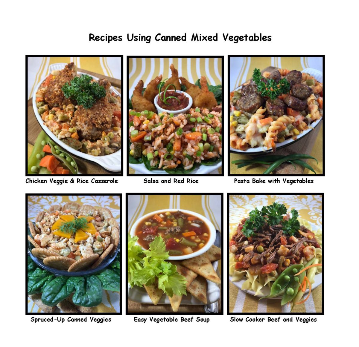 October Menu Makers Canned Mixed Vegetables Neighbors Inc.