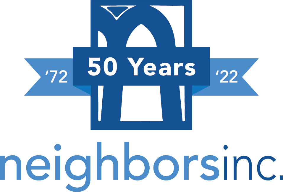 Neighbors Inc 50th Anniversary Logo